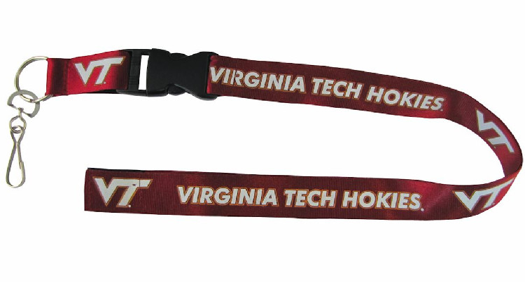 Virginia Tech Hokies Lanyard - Breakaway with Key Ring