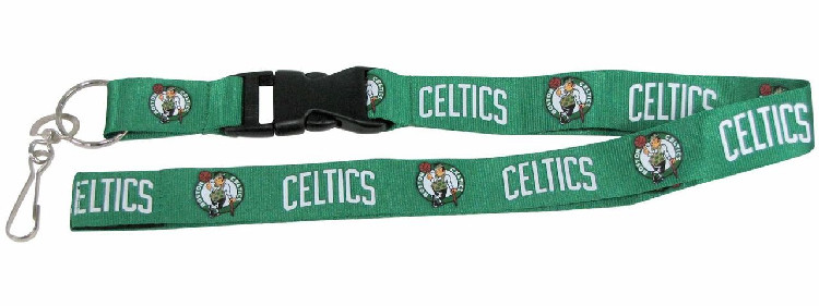 Boston Celtics Lanyard - Breakaway with Key Ring