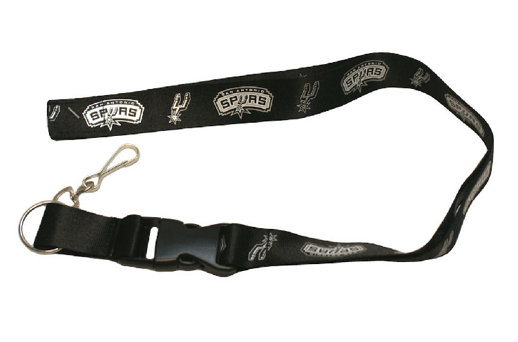 San Antonio Spurs Lanyard - Breakaway with Key Ring