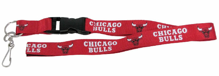 Chicago Bulls Lanyard - Breakaway with Key Ring