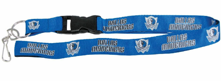 Dallas Mavericks Lanyard - Breakaway with Key Ring