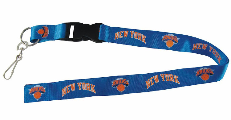 New York Knicks Lanyard - Breakaway with Key Ring