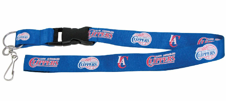 Los Angeles Clippers Lanyard - Breakaway with Key Ring