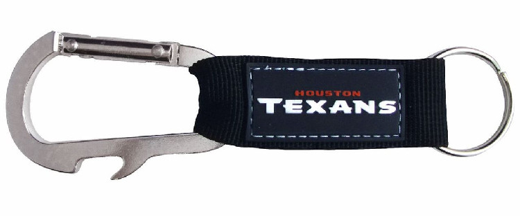 Houston Texans Carabiner Keychain