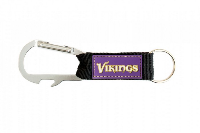 Minnesota Vikings Keychain Carabiner Style