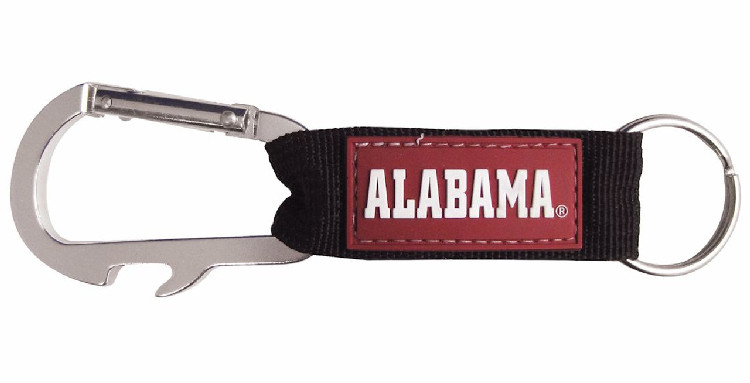 Alabama Crimson Tide Carabiner Keychain