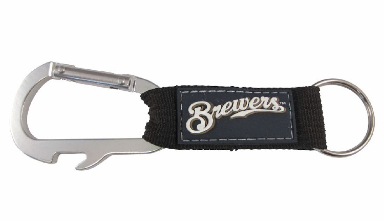 Milwaukee Brewers Carabiner Keychain