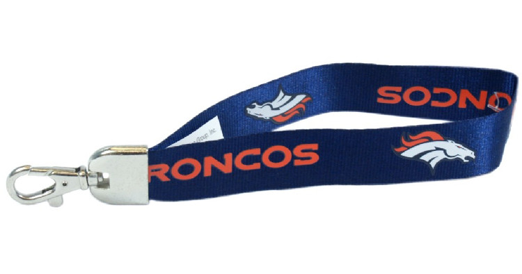 Denver Broncos Lanyard - Wristlet