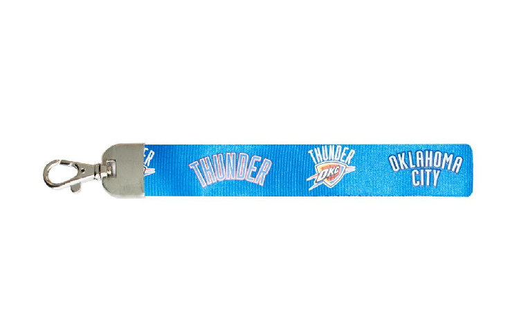 Oklahoma City Thunder Lanyard Wristlet Style