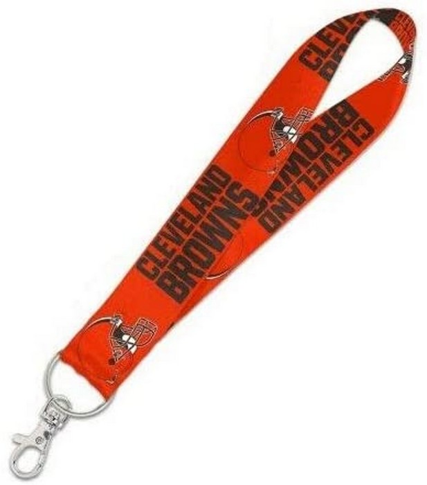 Cleveland Browns Lanyard Wristlet Style Orange