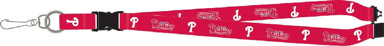 Philadelphia Phillies Lanyard Breakaway with Key Ring Style