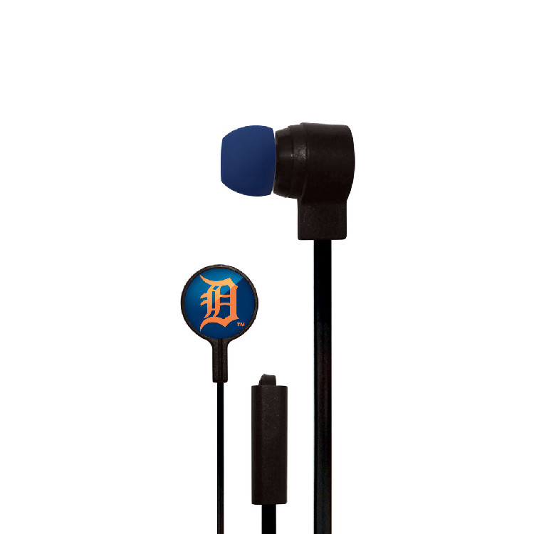 Detroit Tigers Big Logo Ear Buds CO