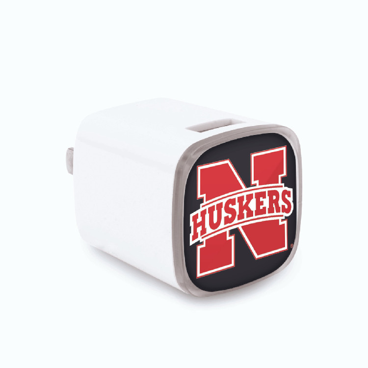 Nebraska Cornhuskers Wall Charger CO