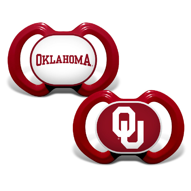 Oklahoma Sooners Pacifier 2 Pack Alternate