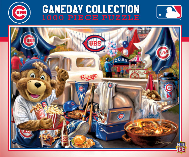 Chicago Cubs Puzzle 1000 Piece Gameday Design