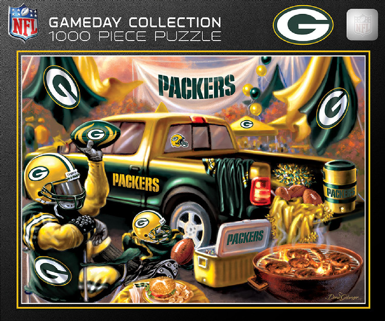 Green Bay Packers Puzzle 1000 Piece Gameday Design