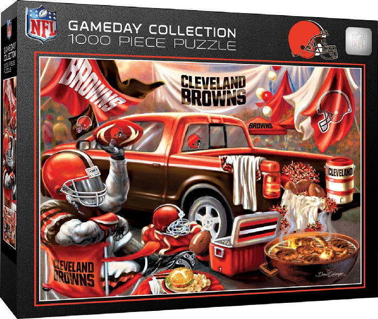 Cleveland Browns Puzzle 1000 Piece Gameday Design