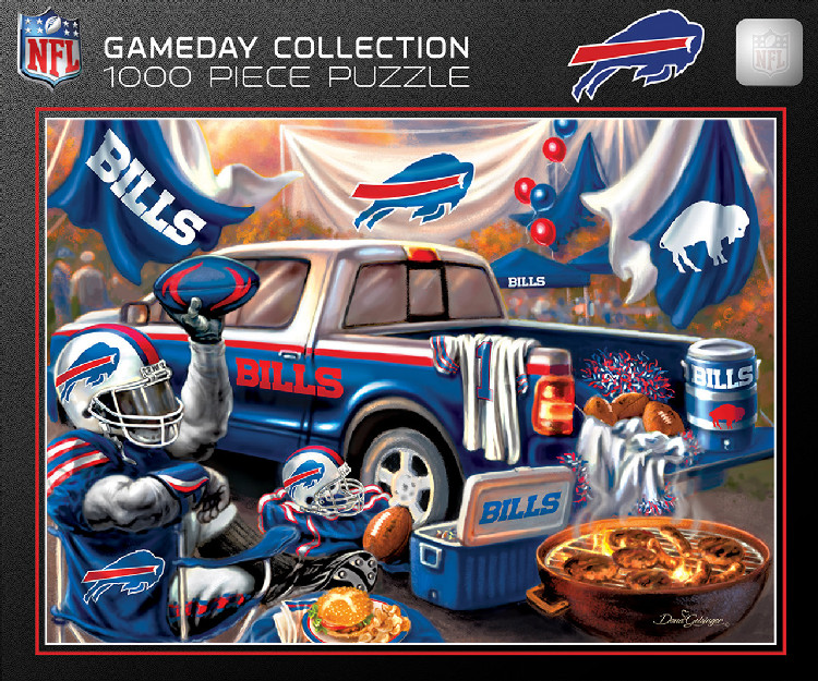 Buffalo Bills Puzzle 1000 Piece Gameday Design