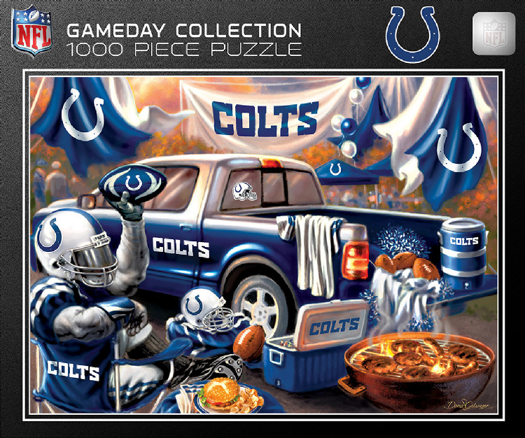 Indianapolis Colts Puzzle 1000 Piece Gameday Design