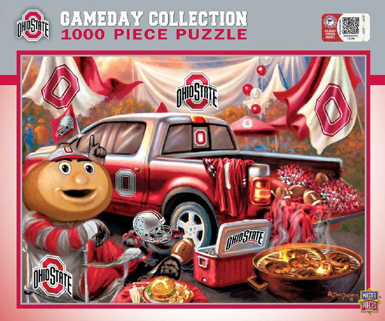 Ohio State Buckeyes Puzzle 1000 Piece Gameday Design