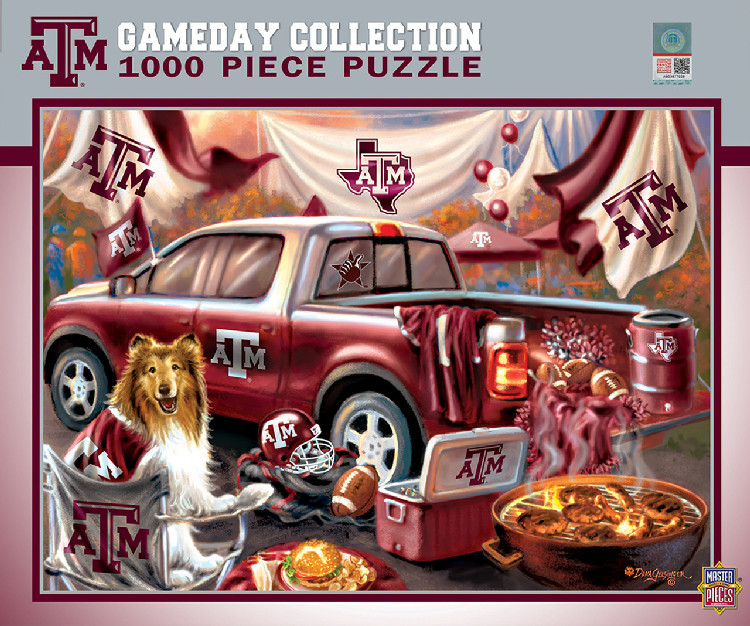 Texas A&M Aggies Puzzle 1000 Piece Gameday Design