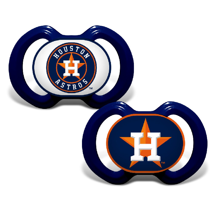 Houston Astros Pacifier 2 Pk