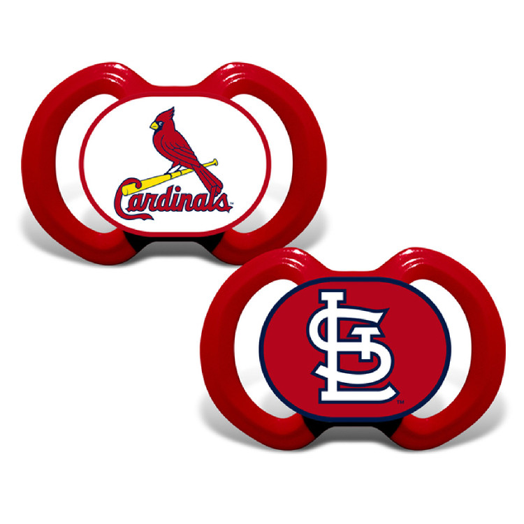 St. Louis Cardinals Pacifier 2 Pack