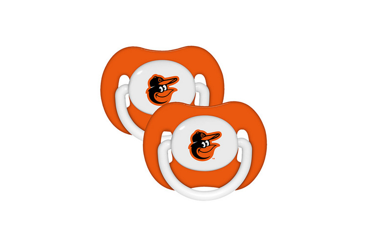 Baltimore Orioles Pacifier 2 Pack