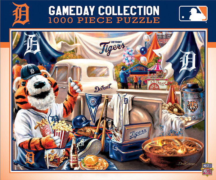 Detroit Tigers Puzzle 1000 Piece Gameday Design