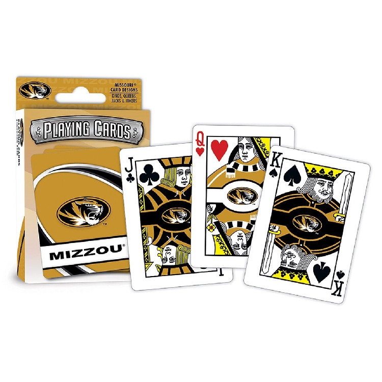 Missouri Tigers Playing Cards Logo