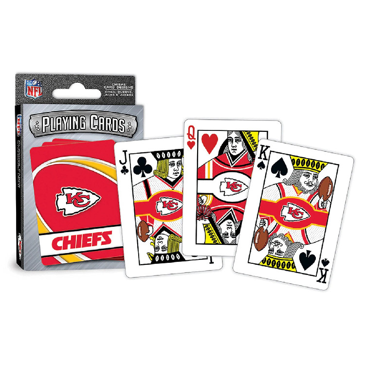 Kansas City Chiefs Playing Cards Logo