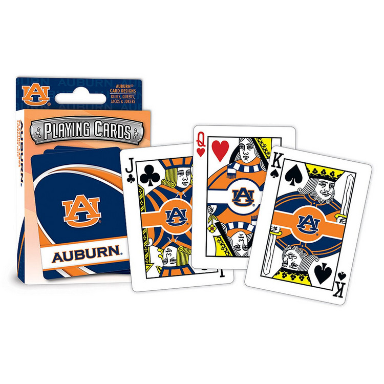 Auburn Tigers Playing Cards Logo