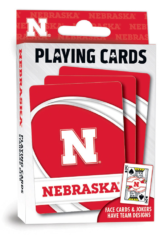 Nebraska Cornhuskers Playing Cards Logo