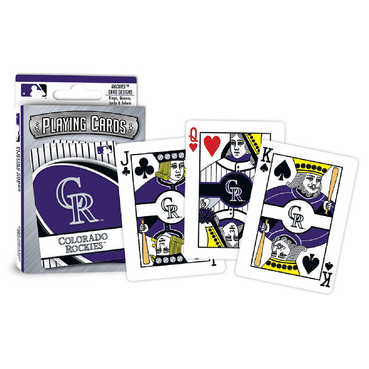 Colorado Rockies Playing Cards Logo