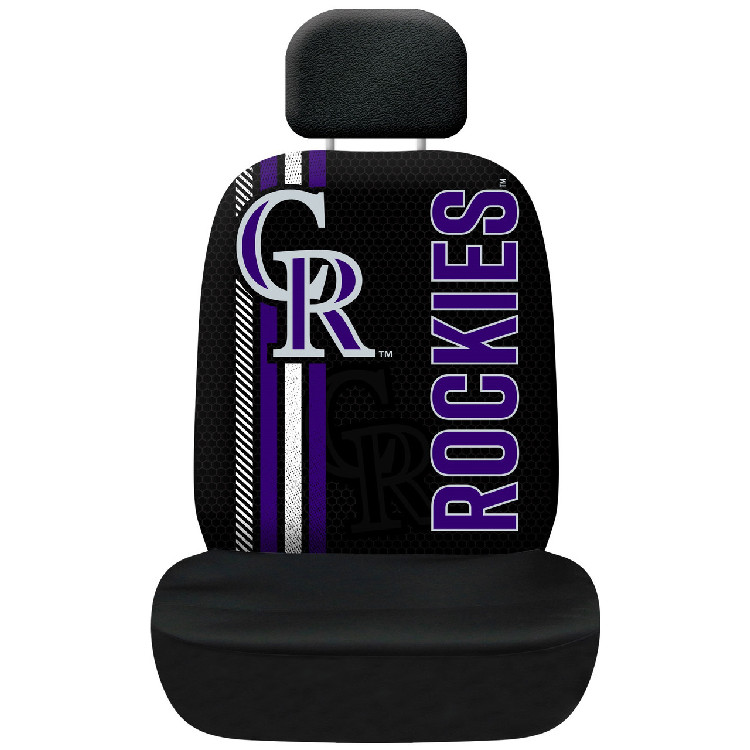 Colorado Rockies Seat Cover Rally Design CO