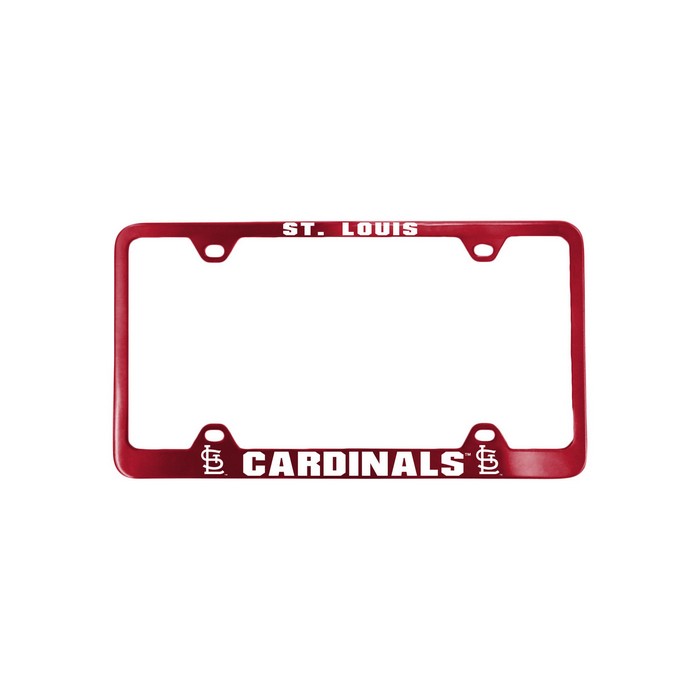 St. Louis Cardinals License Plate Frame Laser Cut Red