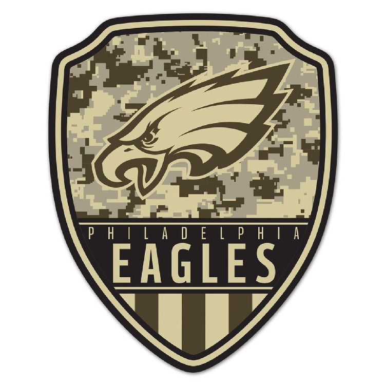 Philadelphia Eagles Sign Wood 11x14 Shield Shape