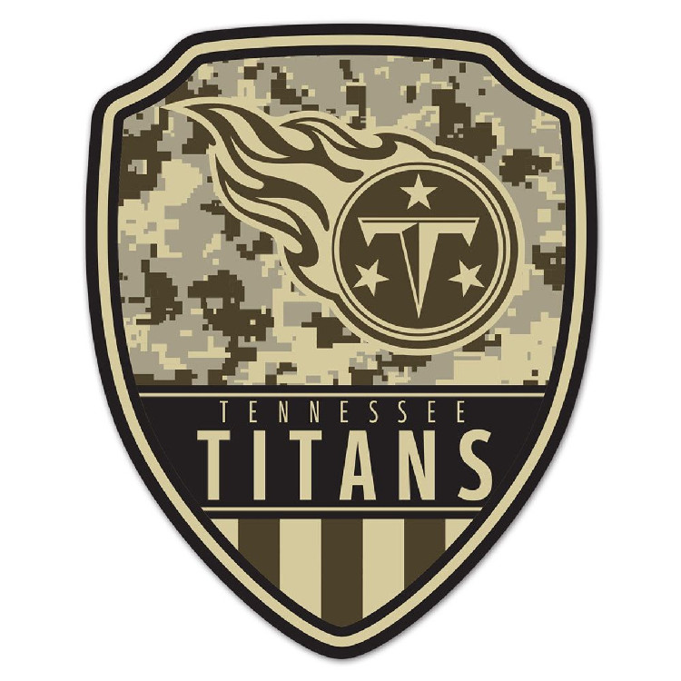 Tennessee Titans Sign Wood 11x14 Shield Shape