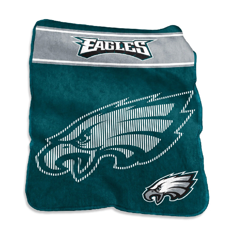 Philadelphia Eagles Blanket 60x80 Raschel Throw