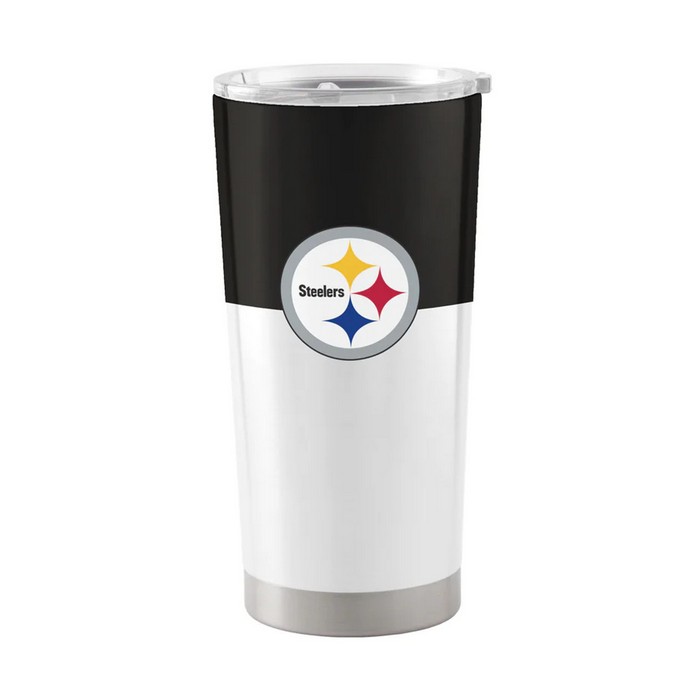 Pittsburgh Steelers Travel Tumbler 20oz Ultra Colorblock