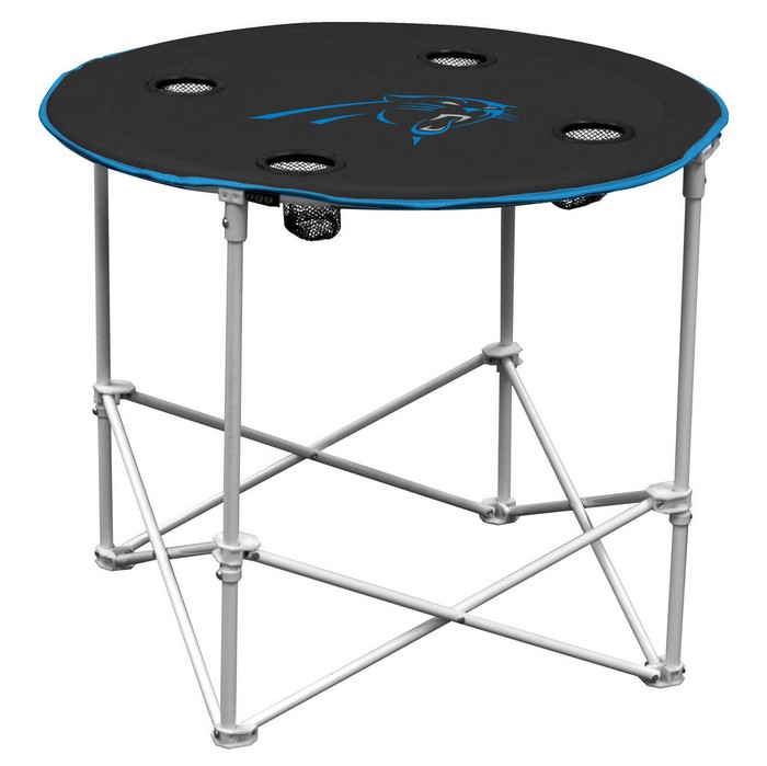 Carolina Panthers Round Tailgate Table