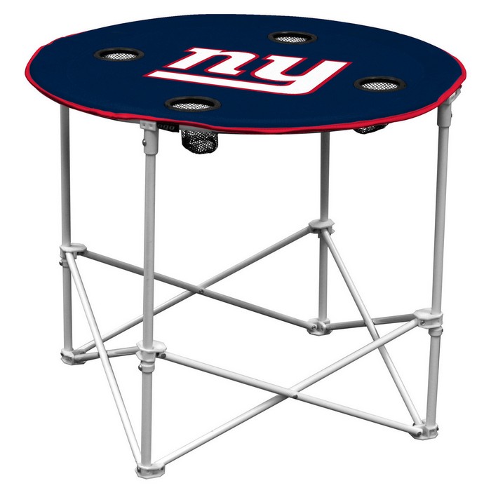 New York Giants Round Tailgate Table