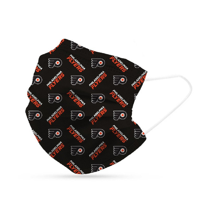 Philadelphia Flyers Face Mask Disposable 6 Pack