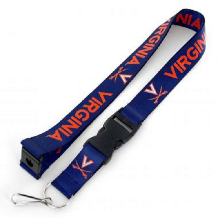 Virginia Cavaliers Lanyard Blue