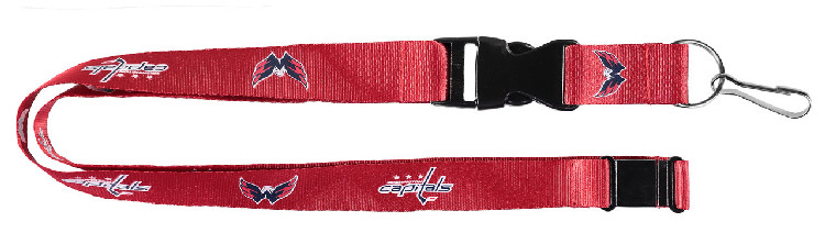 Washington Capitals Lanyard Red