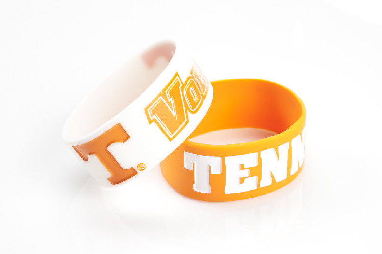 Tennessee Volunteers Bracelets - 2 Pack Wide