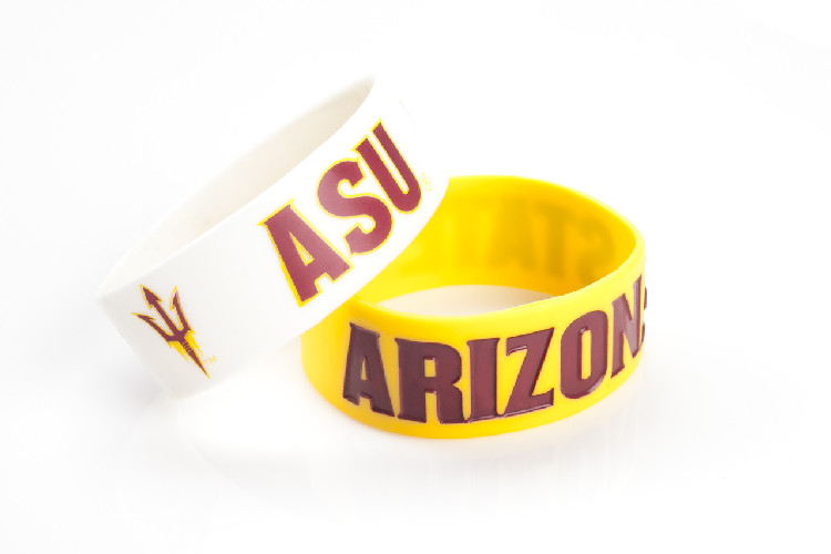 Arizona State Sun Devils Bracelets - 2 Pack Wide