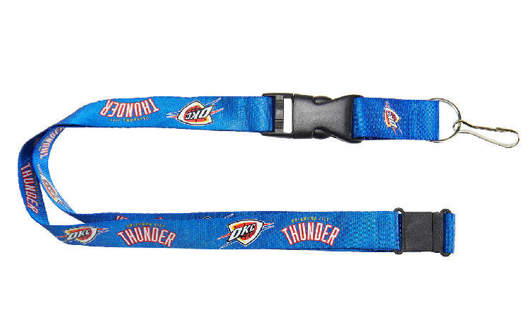 Oklahoma City Thunder Lanyard Blue