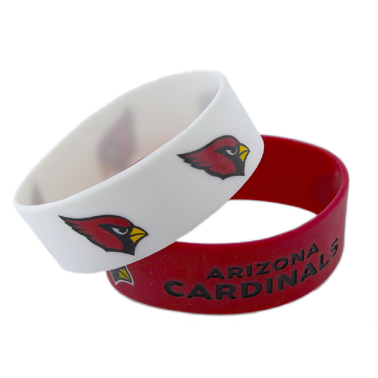 Arizona Cardinals Bracelets 2 Pack Wide