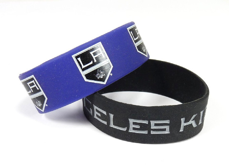 Los Angeles Kings Bracelets - 2 Pack Wide